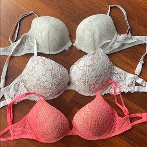 Victoria’s Secret great Laced Bras